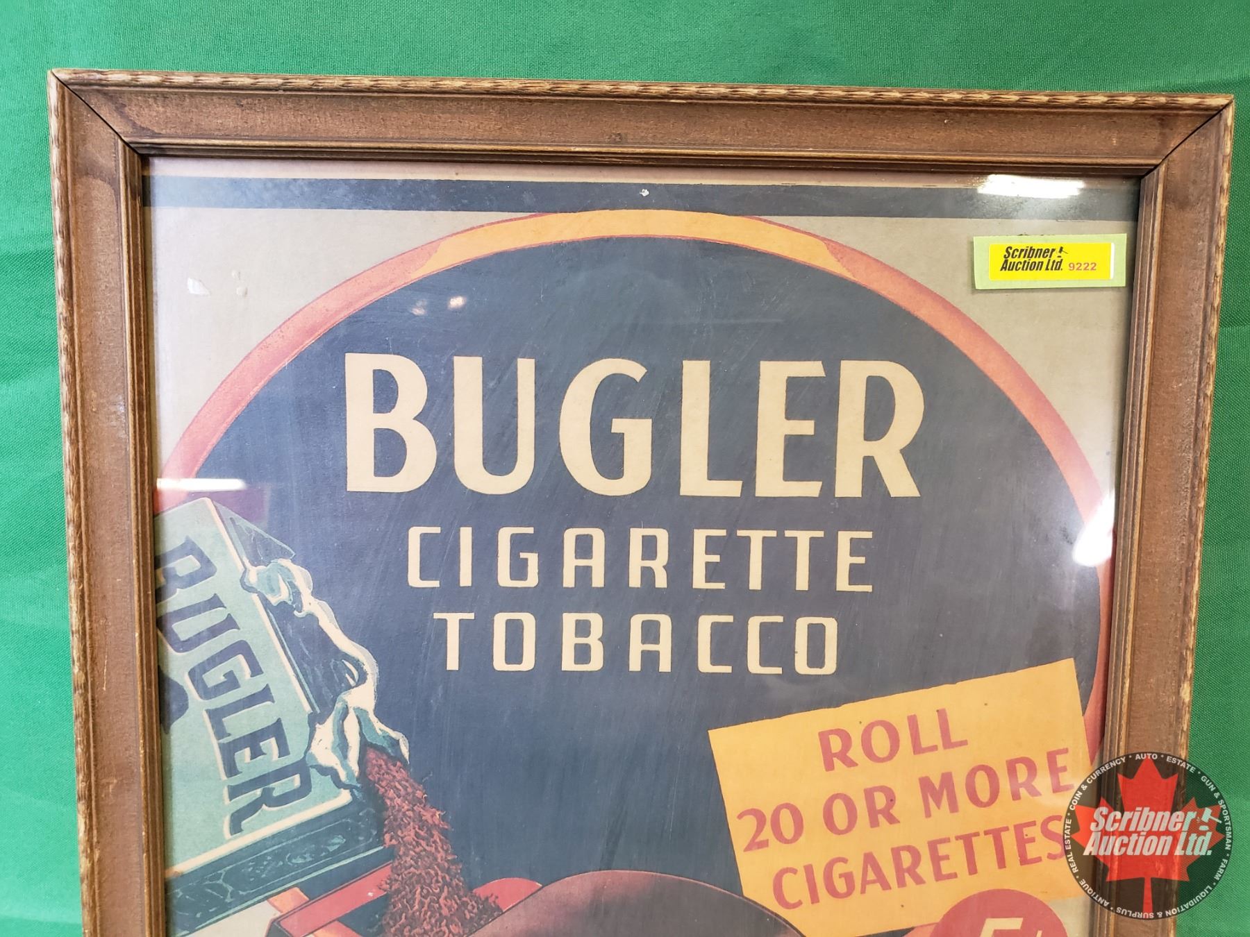 Framed Advertisement
