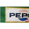 Image 2 : Single Side Tin Sign "PEPSI" "BARKER 69" (12-1/4"H x 29-1/2"W) (SEE PICS!)