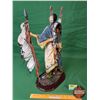 Image 2 : Statue (Resin) Native Mother & Child (20"H) (SEE PICS!)