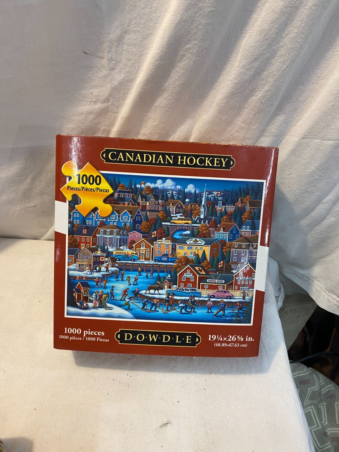 Canadian Hockey puzzle 1000 piece