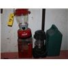 Image 1 : 2 COLEMAN CAMP LANTERNS, LAMP OIL, PLASTIC JUG