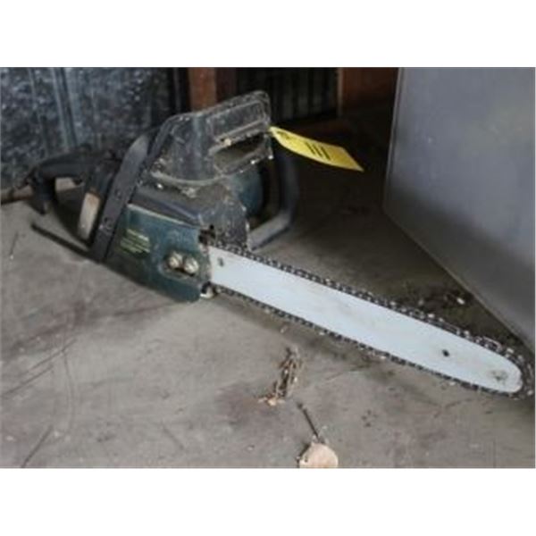 ELECTRIC CHAINSAW (WORKING)