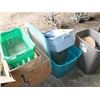 Image 1 : PLASTIC TUBS, WOODEN BOXES