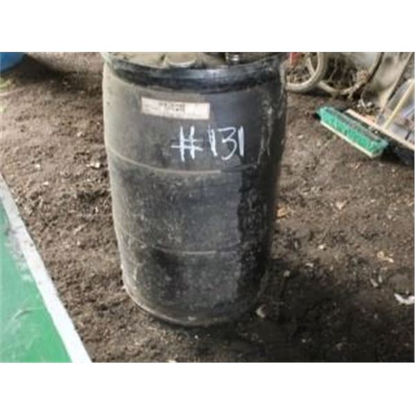 45 GALLON DRUM OF UFA 15W40 OIL (3/4 FULL) USED OIL