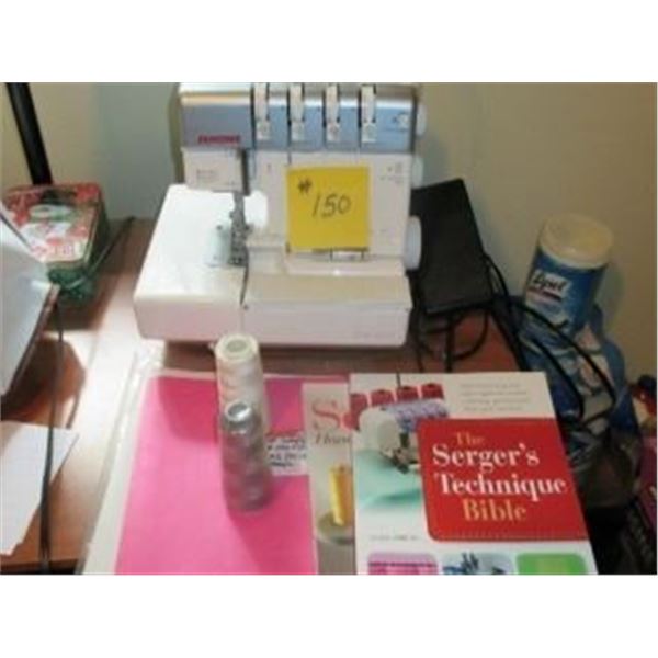 JANOME SERGER (AS NEW)