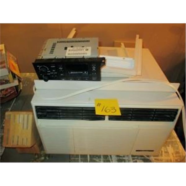 WINDOW AC UNIT, KNIFE BLOCK, CHRYSLER AUTO RADIO