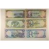 Image 2 : 6 BANK OF JAMAICA BILLS, 2-$1, 2-$2 & 2-$10