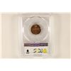 Image 2 : 1967 LINCOLN CENT PCGS SP67RD SMS GOLD SHIELD SLAB