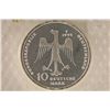 Image 2 : 1995-F GERMAN SILVER PROOF 10 MARK COIN. ORIGINAL