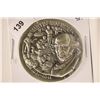 Image 1 : 34.6 GRAMS STERLING SILVER HIGH RELIEF MARTIN VAN