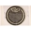 Image 2 : 34.6 GRAMS STERLING SILVER HIGH RELIEF MARTIN VAN