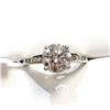 Image 1 : 14K  LAB GROWN DIAMOND (2.30CT) DIAMONDS(0.1CT) RING SIZE 6.5