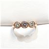 Image 1 : 14K  MOISSANITE(0.95CT) RING SIZE 5