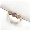 Image 2 : 14K  MOISSANITE(0.95CT) RING SIZE 5