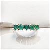 Image 1 : 14K  EMERALD(1.2CT) RING SIZE 8