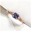 Image 2 : 14K  TANZANITE(0.45CT) RING SIZE 5.5