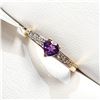 Image 2 : 14K  DIAMOND(0.05CT) RING SIZE 7