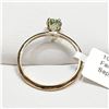 Image 3 : 10K  NATURAL GREEN SAPPHIRE(0.55CT) RING SIZE 6.5
