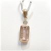Image 1 : 14K  TOURMALINE(2.4CT) DIAMOND(0.08CT) PENDANT
