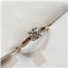 Image 2 : 10K  MOISSANITE(0.44CT) RING SIZE 6