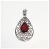 Image 1 : 14K  GARNET(0.72CT) PENDANT