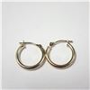 Image 1 : 14K  0.67G SMALL HOOP EARRINGS