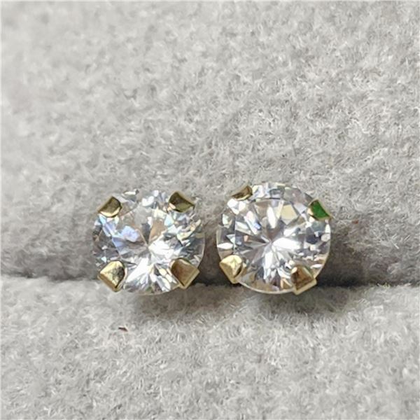 14K  CZ EARRINGS