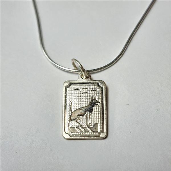 SILVER 16" NECKLACE