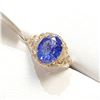 Image 2 : 10K  TANZANITE(3.5CT) RING SIZE 5.5