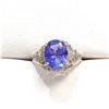 Image 1 : 10K  TANZANITE(3CT) RING SIZE 5.5