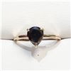Image 1 : 14K  BLACK DIAMOND(1.5CT) RING SIZE 7