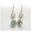 Image 1 : 14K  MOISSANITE(2.8CT) EARRINGS