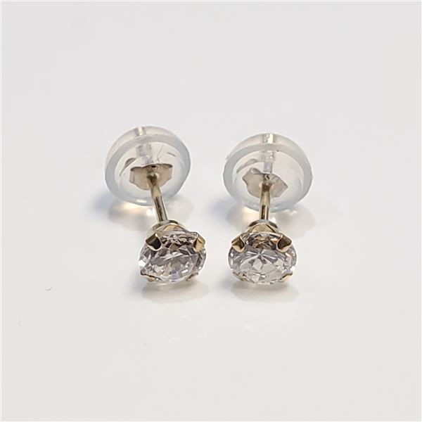 14K  CZ EARRINGS