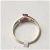 Image 2 : 10K  RUBY(0.6CT) RING SIZE 4.5