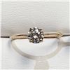 Image 1 : 10K  LAB GROWN DIAMOND (0.55CT) RING SIZE 6.5