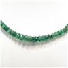 Image 2 : 10K  NATURAL EMERALD(37CT) NECKLACE