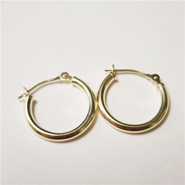 14K  SMALL HOOP EARRINGS