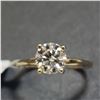 Image 1 : 10K  MOISSANITE(1CT) RING SIZE 6.5