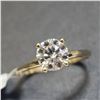 Image 2 : 10K  MOISSANITE(1CT) RING SIZE 6.5
