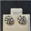 Image 1 : 14K  MOISSANITE(2.58CT) EARRINGS