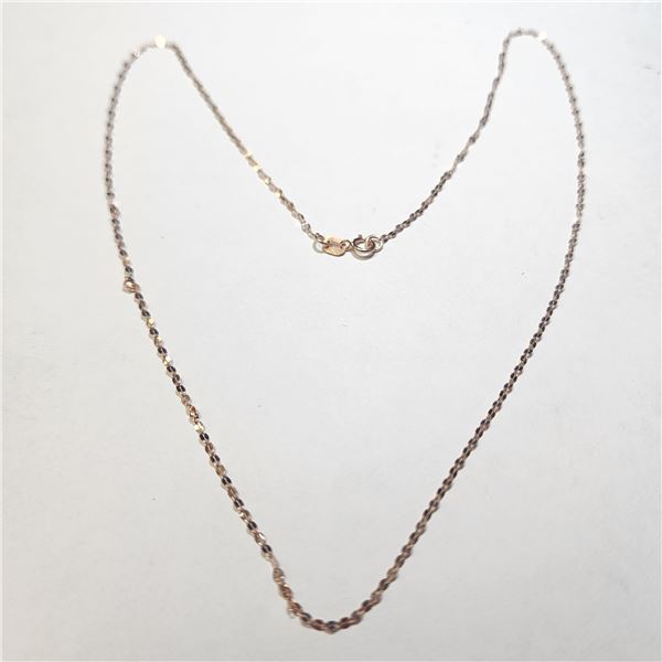 18K  0.78G 16" NECKLACE