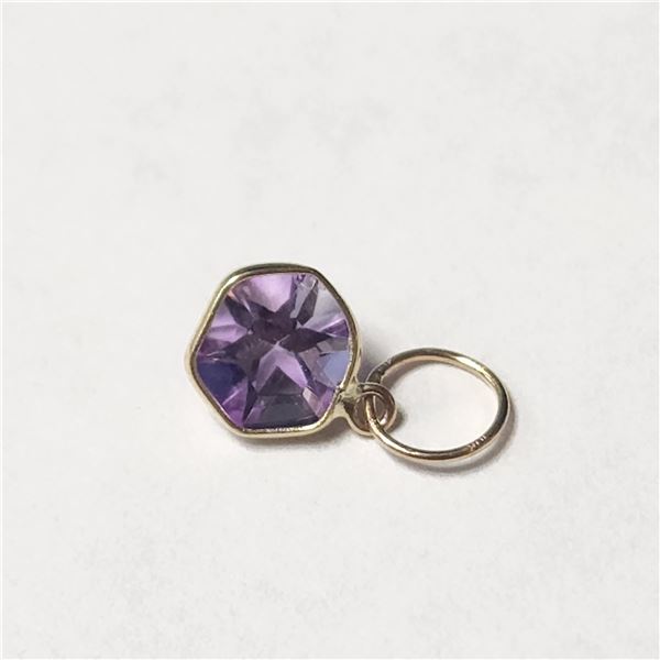 10K  AMETHYST(0.72CT) PENDANT