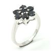 Image 2 : SILVER BLUE SAPPHIRE(1.8CT) RING SIZE 7