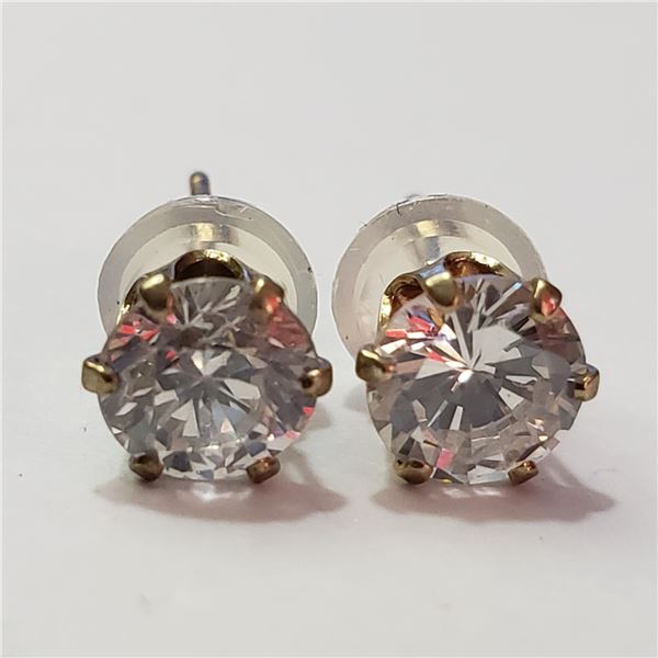 10K  CZ EARRINGS