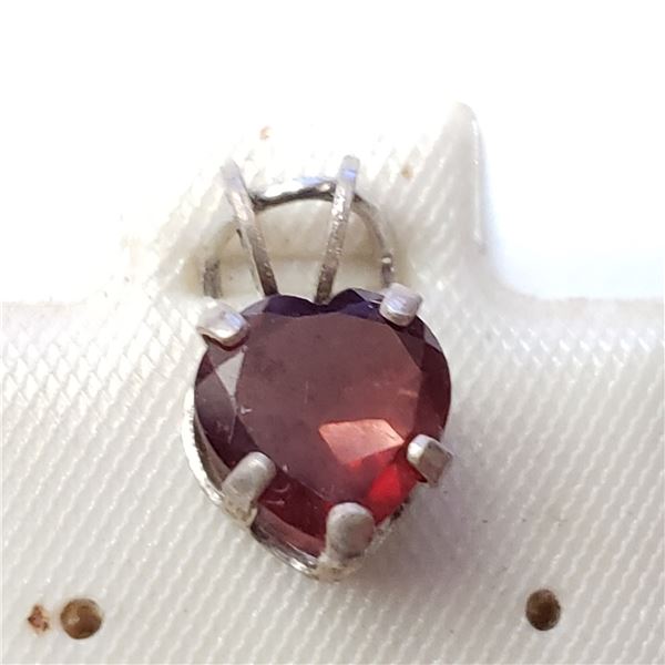 SILVER GARNET(1.38CT) PENDANT