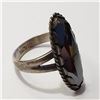 Image 2 : SILVER RING SIZE 6 (GEMSTONE CRACKED)