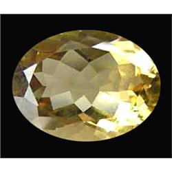 17.45ct  Oval Shape Champange Imperial AAA Topaz FLAWLESS (GEM-15592)