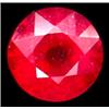 Image 1 : 1.4ct Beautiful Round 6.2mmTop Blood Red Ruby AAA (GMR-0493)