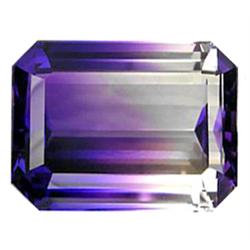 27.96ct Emerald Cut Bi Color Ametrine Bolivia (GEM-14982)