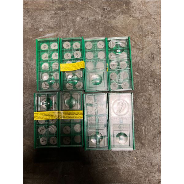 Lot of Greenleaf GWS Alloy-Cat CG-88 Grade Whiskered Ceramic Insert For Heat Resistant Super Alloys